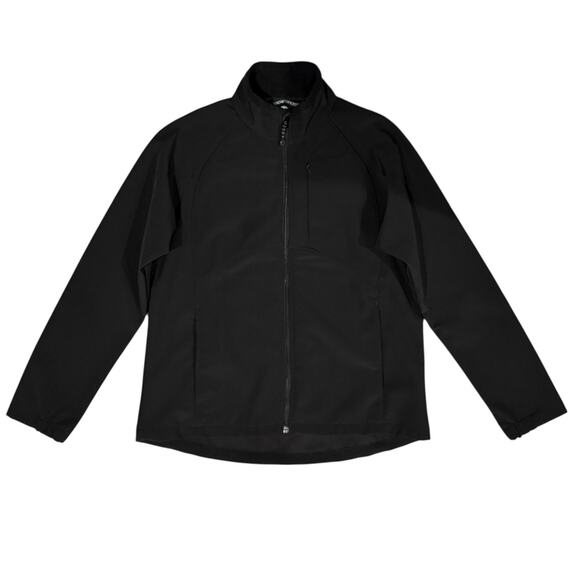 Black Diamond Black Jacket Lightweight Coat Full Zip Pockets Women's Size Large - Picture 1 of 11